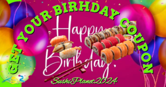 Birthday coupon instructions